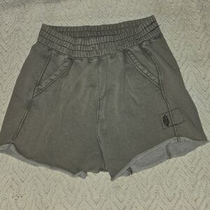FP Movement by Free People Olive Green Athletic Pull-On Shorts
